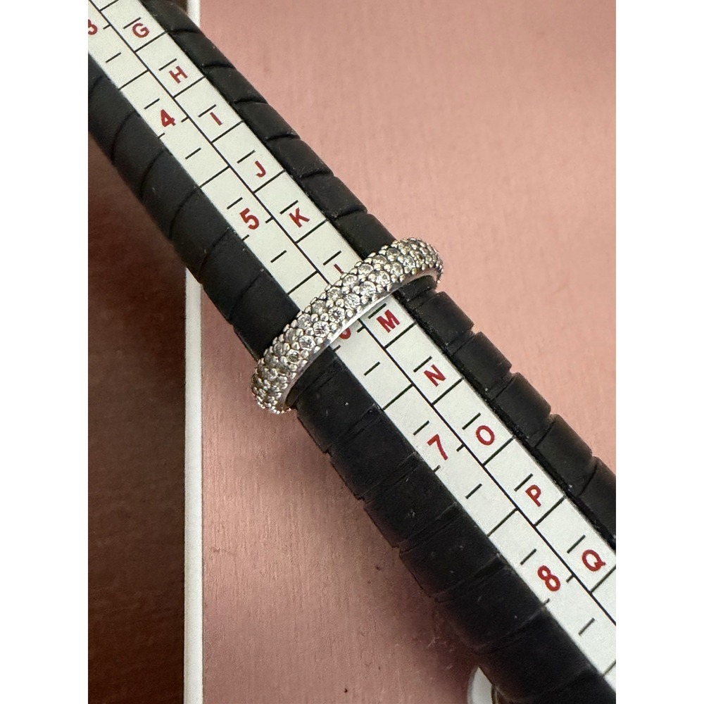 Pandora Ale Sterling Silver 925 Eternity Band Ring Size 6